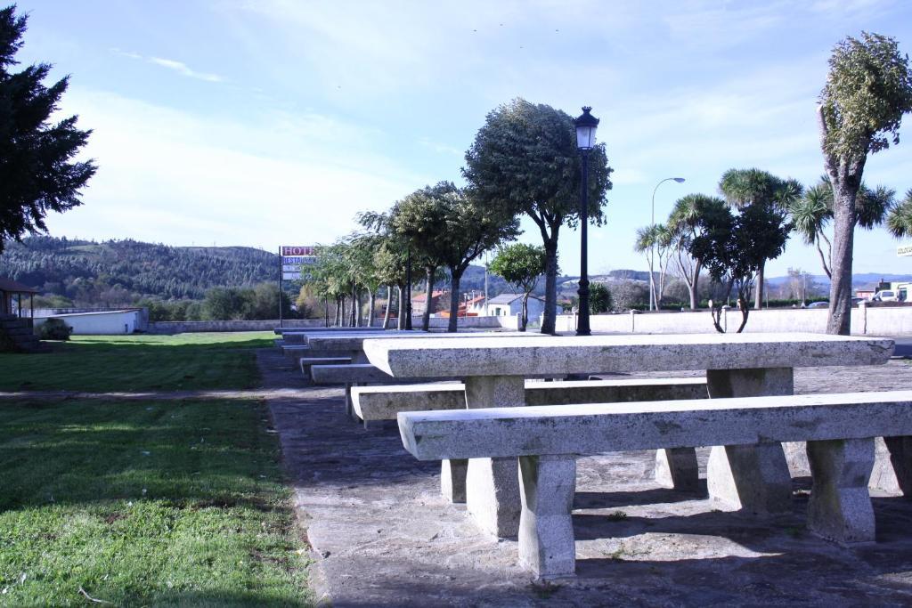 Hotel Garcas Lavacolla Bagian luar foto