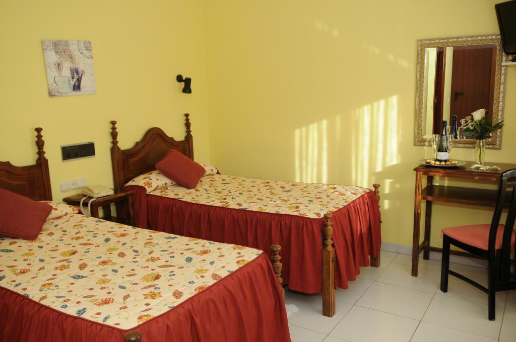 Hotel Garcas Lavacolla Bagian luar foto